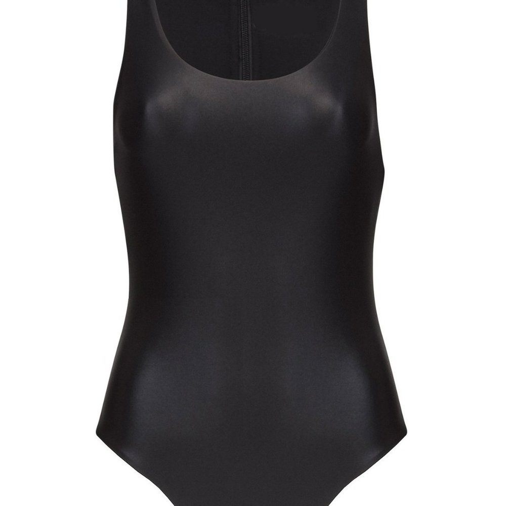 Kore Swim Roxane Maillot, One Piece Swimsuit, Onyx/Black, Size Medium